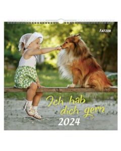 Ich hab dich gern 2024 - Wandkalender