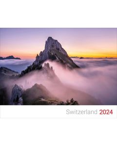 Schweizer Bergkalender 2024 - Englisch