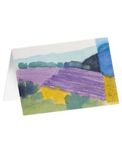 Kunstkarten "Lavendel" 6 Stk.