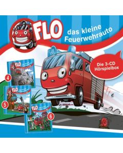 Flo - das kleine Feuerwehrauto - Die 3-CD Hörspielbox 2