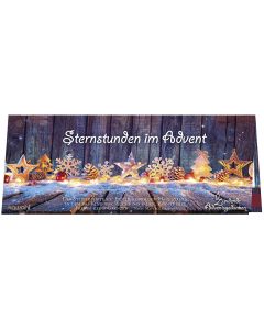 Streichholz-Adventskalender "Sternstunden im Advent"