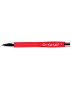 Kugelschreiber "Gott liebt dich" - rot