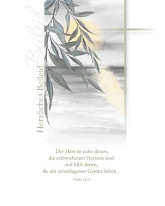 Faltkarten - Trauer 10er Set