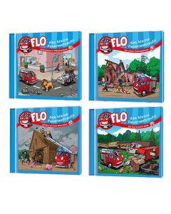 Flo - das kleine Feuerwehrauto - CD-Set 4