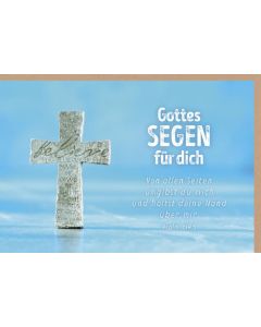 Faltkarte "Gottes Segen für dich" - Einsegnung/Bibl.Unterricht