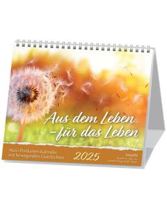 Aus dem Leben - für das Leben 2025 - Postkartenkalender