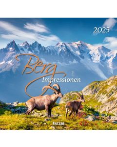 Berg-Impressionen 2025 - Wandkalender
