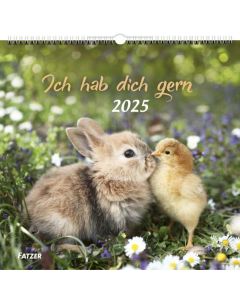 Ich hab dich gern 2025 - Wandkalender