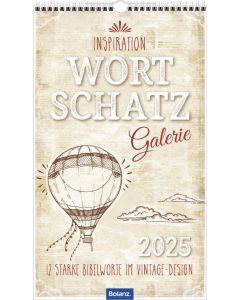 Inspiration Wortschatzgalerie 2025 - Posterkalender
