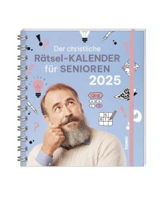 Der christliche Rätsel-Kalender für Senioren 2025