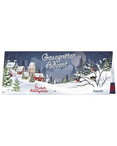 Streichholz-Adventskalender "Gesegneten Advent"
