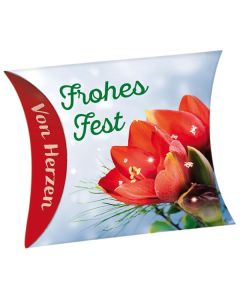 Schafmilchseife Herz "Frohes Fest"