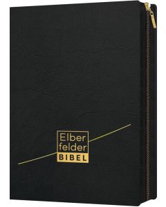 Elberfelder Bibel - Taschenausgabe, Leder mit Reißverschluss