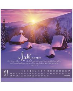 Die Liebe bleibt bestehn 2026 - Postkartenkalender
