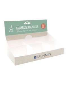 Display Magnetische Holzhäuser 24 Ex.