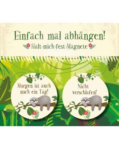 Magnet-Set 'Einfach mal abhängen'