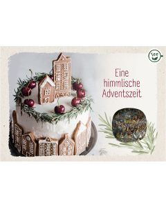 Teekarte 'Ein himmlische Adventszeit'