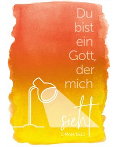 Poster A3 'Du bist ein Gott ...'