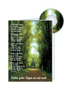 CD-Card: Gottes guter Segen - Hochzeit