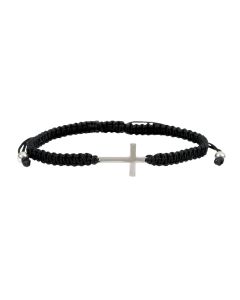 Armband geflochten mit Kreuz