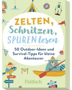 Zelten, Schnitzen, Spuren lesen (Box)