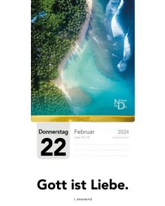 Näher zu Dir 2025 - Kleiner Abreißkalender