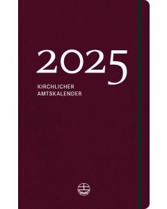 Kirchlicher Amtskalender 2025 - rot