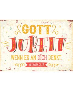 Postkarte 'Gott denkt an dich' 1EX