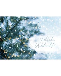 Postkarte 'Fröhliche Weihnachten'