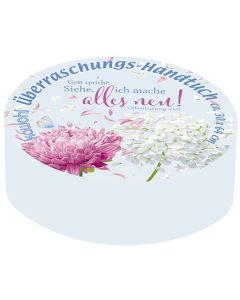 Handtuch Gott spricht: "Siehe, ich mache alles neu!" Offenbarung 21,5