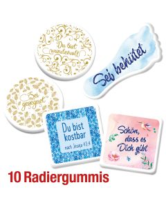 Paket 'Radiergummis' 10 Ex.