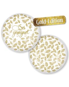 Magnet-Set 'Sei gesegnet - Gold-Edition'