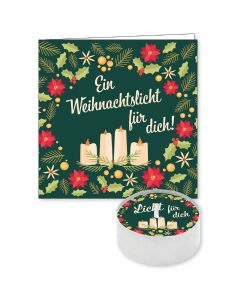 Lichtgruß 'Ein Weihnachtslicht für dich!'