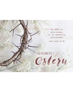 Postkarte 'Gesegnete Ostern' (12 Ex.)