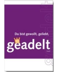 Typo-Card 'Du bist ... geadelt'