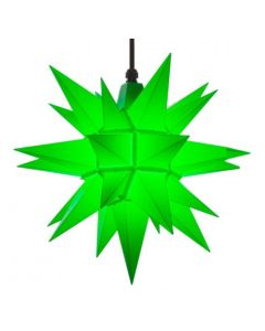 Herrnhuter Stern - Kunststoff - grün - ab 40 cm