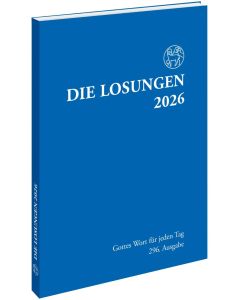 Losungen 2026 dunkelblau, Normalausgabe