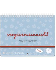 Vergissmeinnicht 2026 (Spiralbindung)